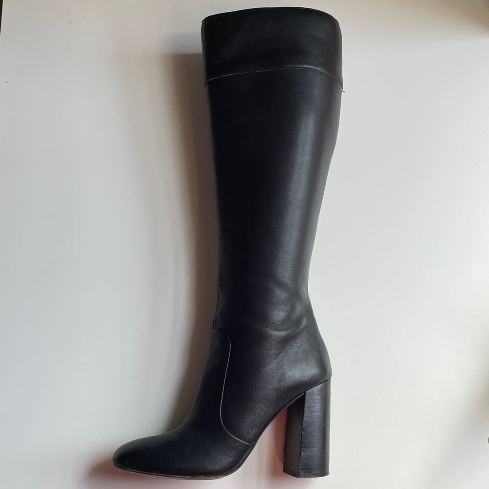 French Connection Black Heeled Boots